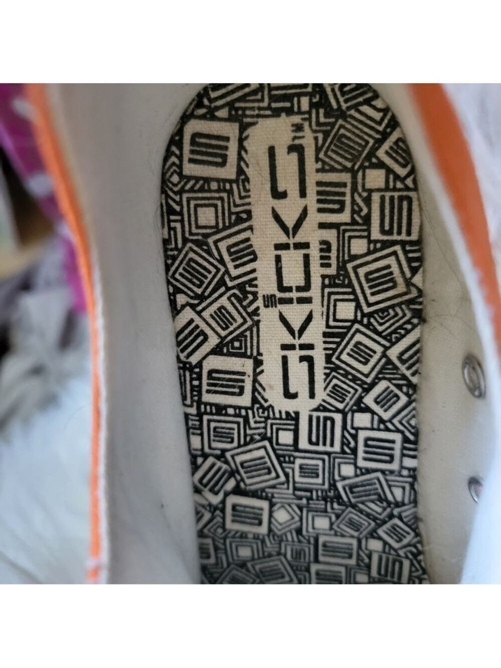 Clemson Tigers Low Top Shoes SKICKS - Picture 6 of 9
